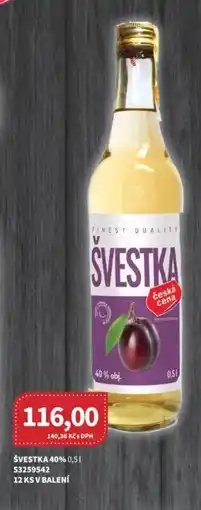 Kubík potraviny SVESTKA 40% nabídka