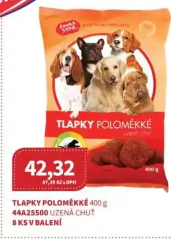 Kubík potraviny Tlapky poloměkké nabídka