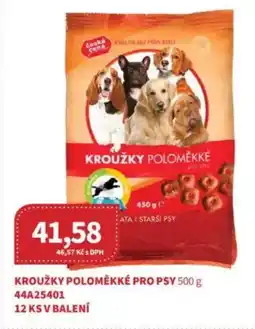 Kubík potraviny Kroužky poloměkké pro psy nabídka