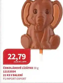 Kubík potraviny Čokoládové lízátko nabídka