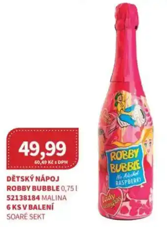 Kubík potraviny Dětský nápoj robby bubble nabídka