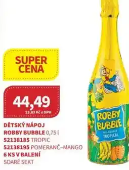 Kubík potraviny Dětský nápoj robby bubble nabídka