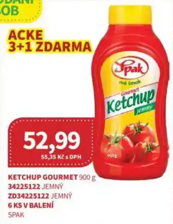 Kubík potraviny Ketchup gourmet nabídka