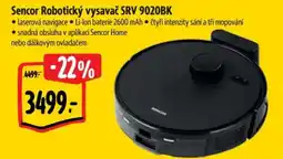 Albert Sencor Robotický vysavač SRV 9020BK nabídka