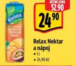 Albert Relax Nektar a nápoj nabídka