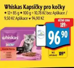 Albert Whiskas Kapsičky pro kočky nabídka