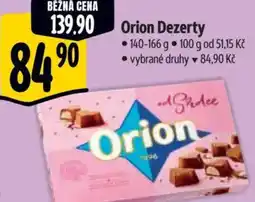 Albert Orion Dezerty nabídka