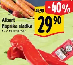 Albert Albert Paprika sladká nabídka