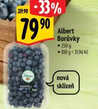 Albert Albert Borůvky nabídka