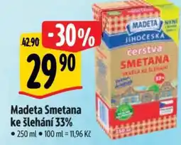 Albert Madeta Smetana ke šlehání 33% nabídka