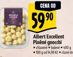 Albert Albert Excellent Plněné gnocchi nabídka