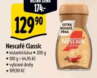 Albert Nescafé Classic nabídka