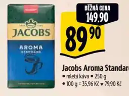 Albert Jacobs Aroma Standard nabídka