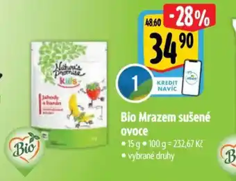 Albert Bio Mrazem sušené ovoce nabídka