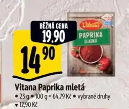 Albert Vitana Paprika mletá nabídka