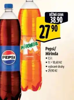 Albert Pepsi/ Mirinda nabídka