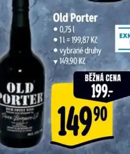 Albert Old Porter nabídka