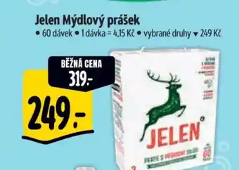 Albert Jelen Mýdlový prášek nabídka