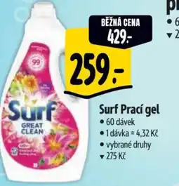 Albert Surf Prací gel nabídka