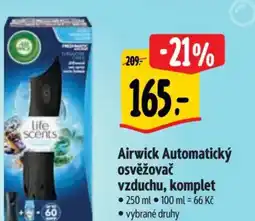 Albert Airwick Automatický osvěžovač vzduchu, komplet nabídka