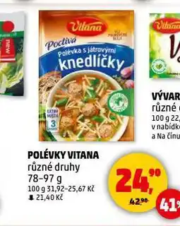 Penny Market Polévky vitana nabídka