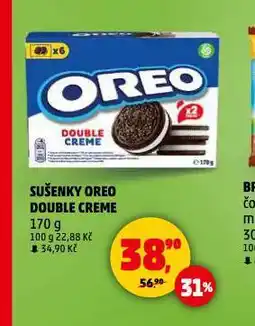 Penny Market Sušenky oreo double creme nabídka