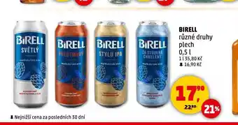 Penny Market Birell nealkoholické pivo nabídka