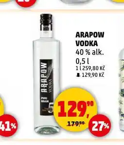 Penny Market Arapowe vodka nabídka