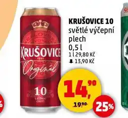 Penny Market Pivo krušovice nabídka