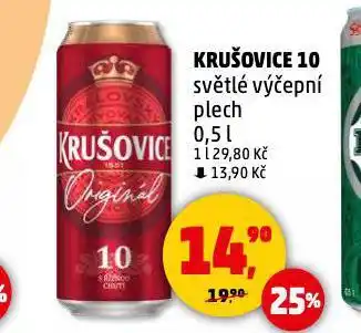 Penny Market Pivo krušovice nabídka