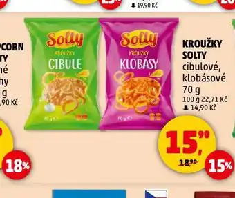 Penny Market Kroužky solty nabídka