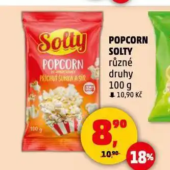 Penny Market Popcorn nabídka