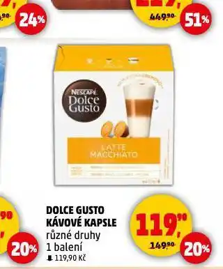 Penny Market Kávové kapsle dolce gusto nabídka