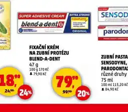 Penny Market Blend a dent fixační krém na zubní protézu nabídka