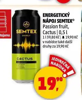 Penny Market Semtex energy drink nabídka