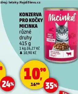 Penny Market Konzerva pro kočky micinka nabídka