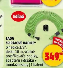 Penny Market Sada spirálové hadice nabídka