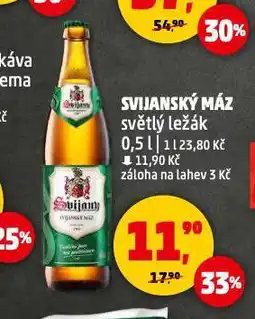 Penny Market Pivo svijanský máz nabídka