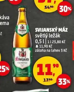 Penny Market Pivo svijanský máz nabídka