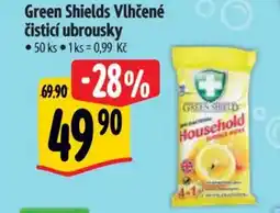 Albert Green Shields Vlhčené čisticí ubrousky nabídka