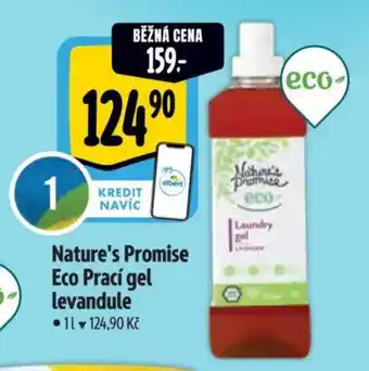 Albert Nature's Promise Eco Prací gel levandule nabídka