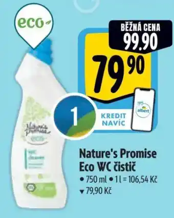 Albert Nature's Promise Eco WC čistič nabídka