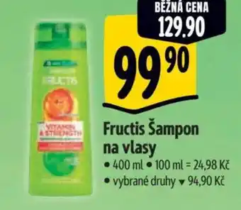 Albert Fructis Šampon na vlasy nabídka