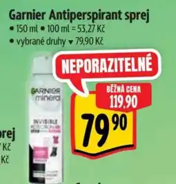 Albert GARNIER Antiperspirant sprej nabídka