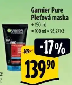 Albert GARNIER Pure Pleťová maska nabídka