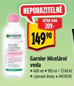 Albert GARNIER Micelární voda nabídka