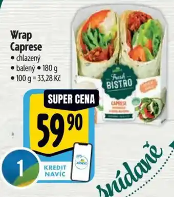 Albert Wrap Caprese nabídka