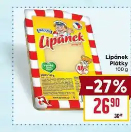 Billa Lipánek Plátky 100 g nabídka