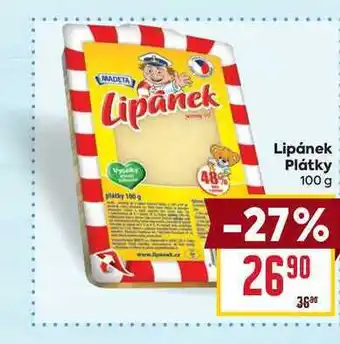 Billa Lipánek Plátky 100 g nabídka