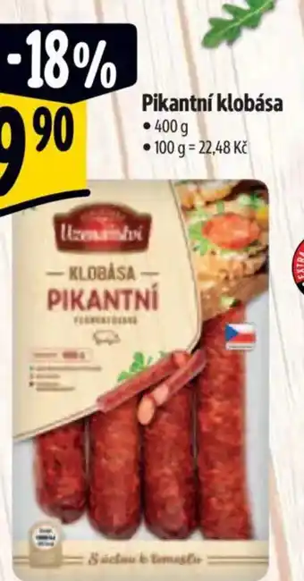 Albert Pikantní klobása nabídka